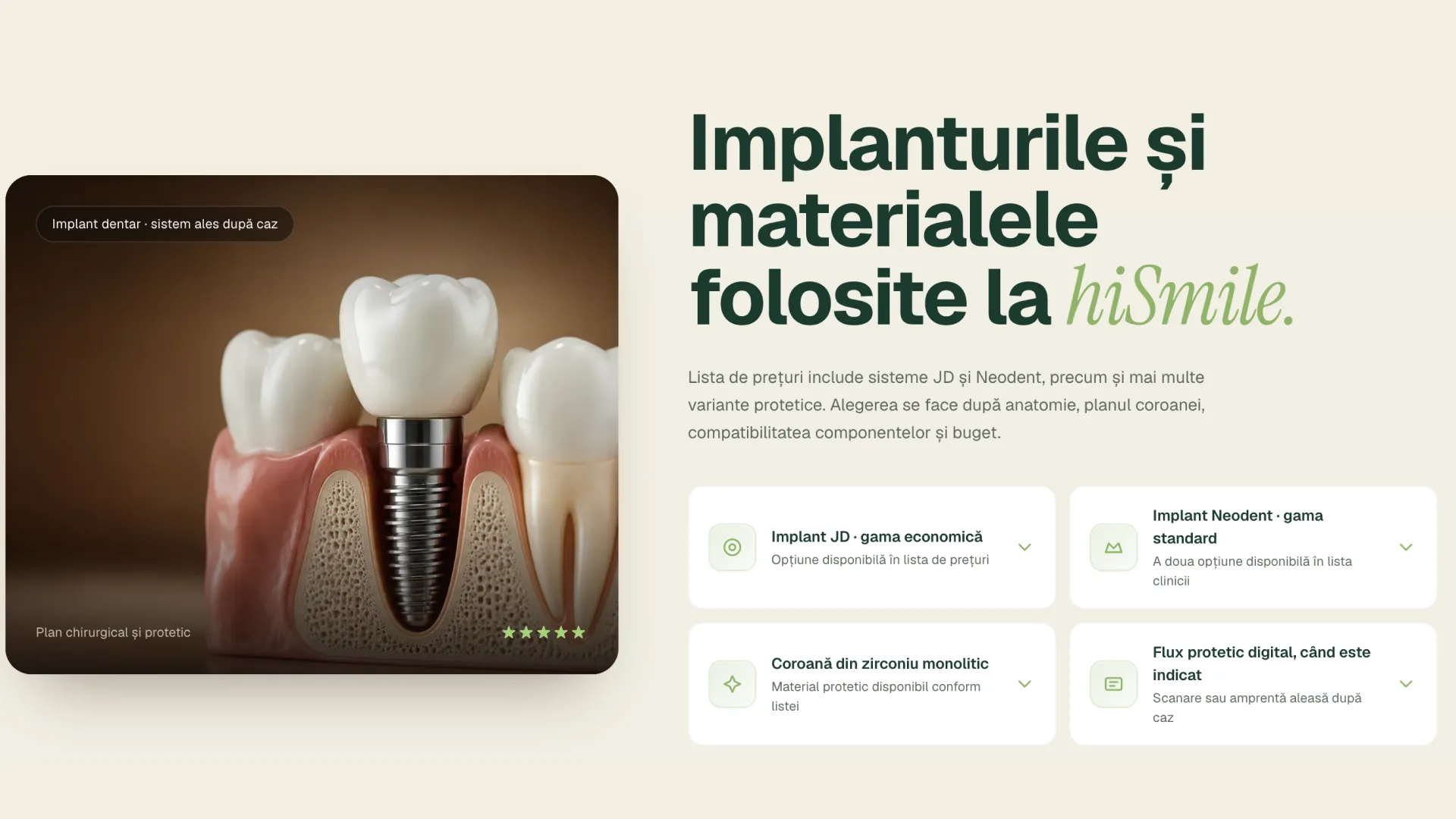 hiSmile - DESIGN & DEZVOLTARE